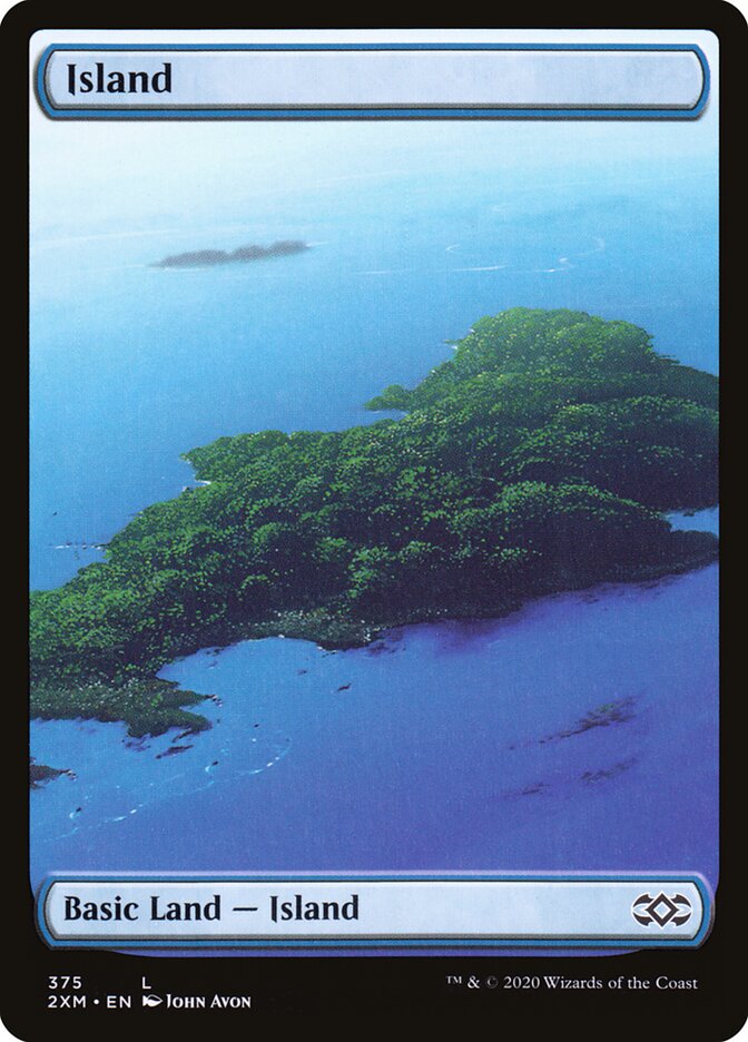 Island - (Foil): Double Masters