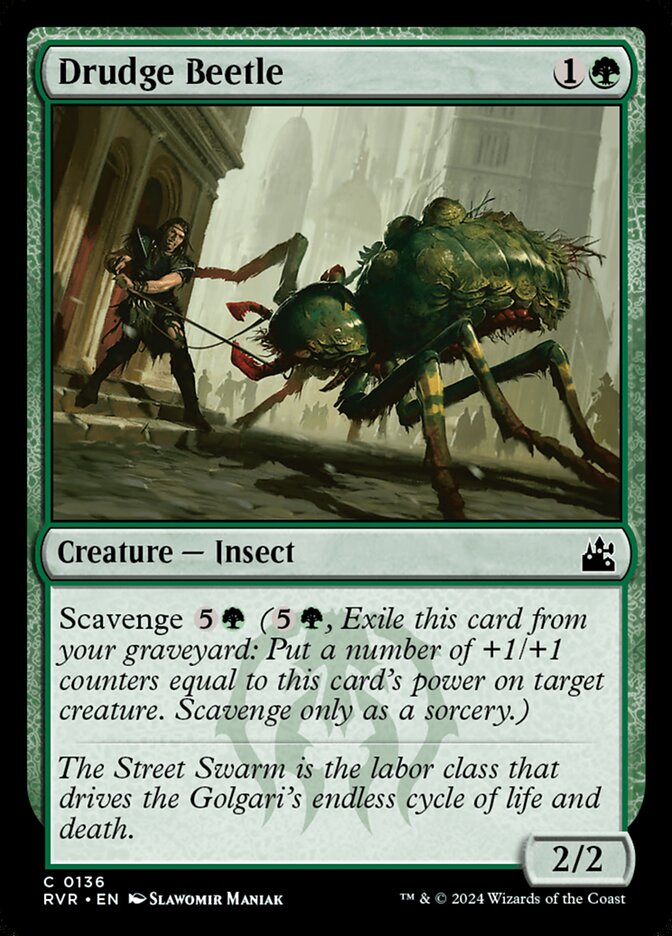 Drudge Beetle: Ravnica Remastered