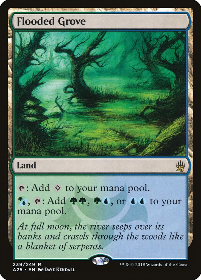 Flooded Grove - (Foil): Masters 25