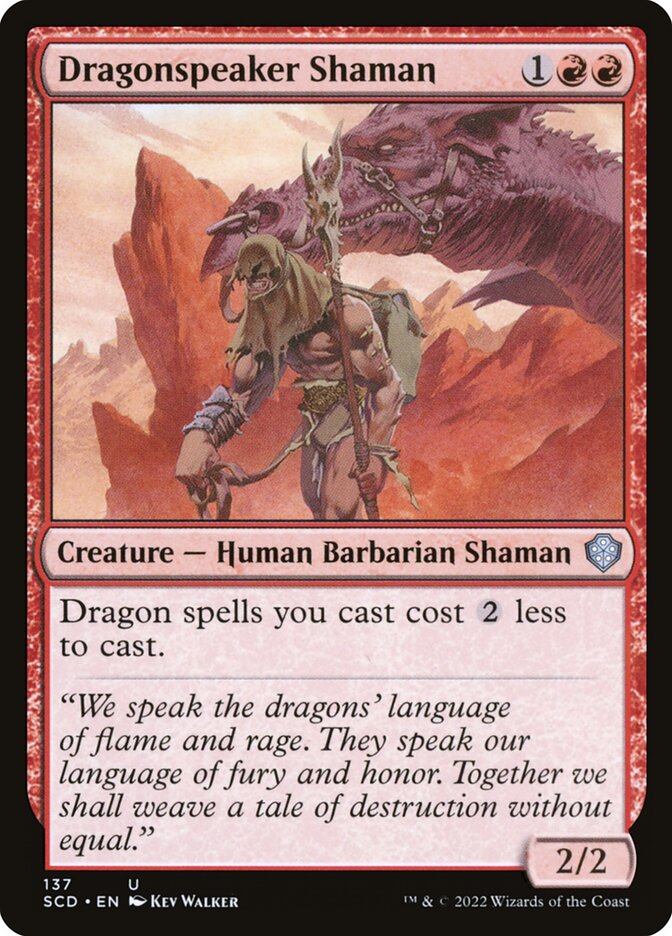 Dragonspeaker Shaman: Starter Commander Decks