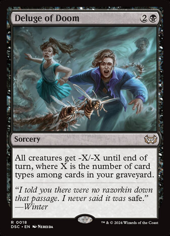 Deluge of Doom: Duskmourn: House of Horror Commander