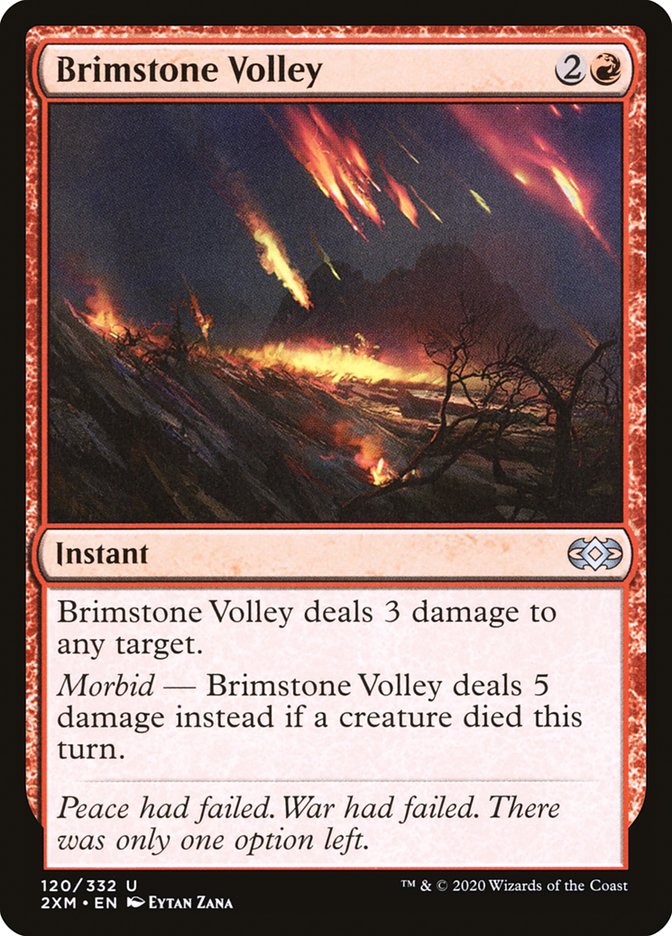 Brimstone Volley: Double Masters