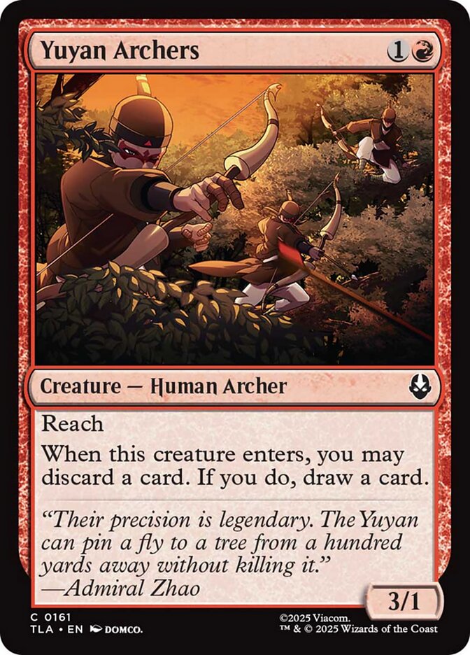 Yuyan Archers - (Foil): Avatar: The Last Airbender