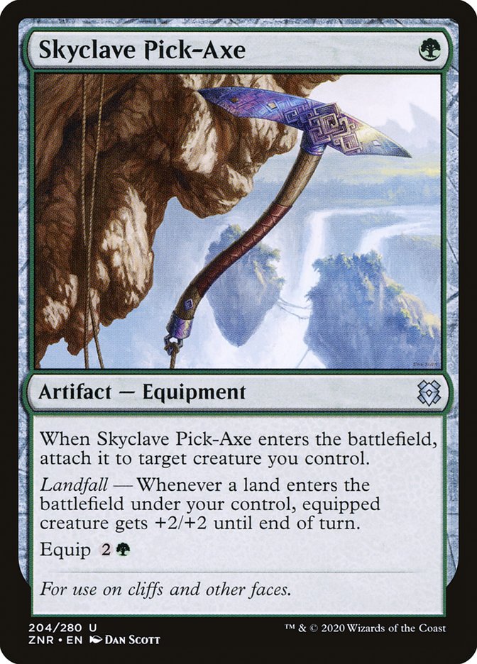 Skyclave Pick-Axe: Zendikar Rising