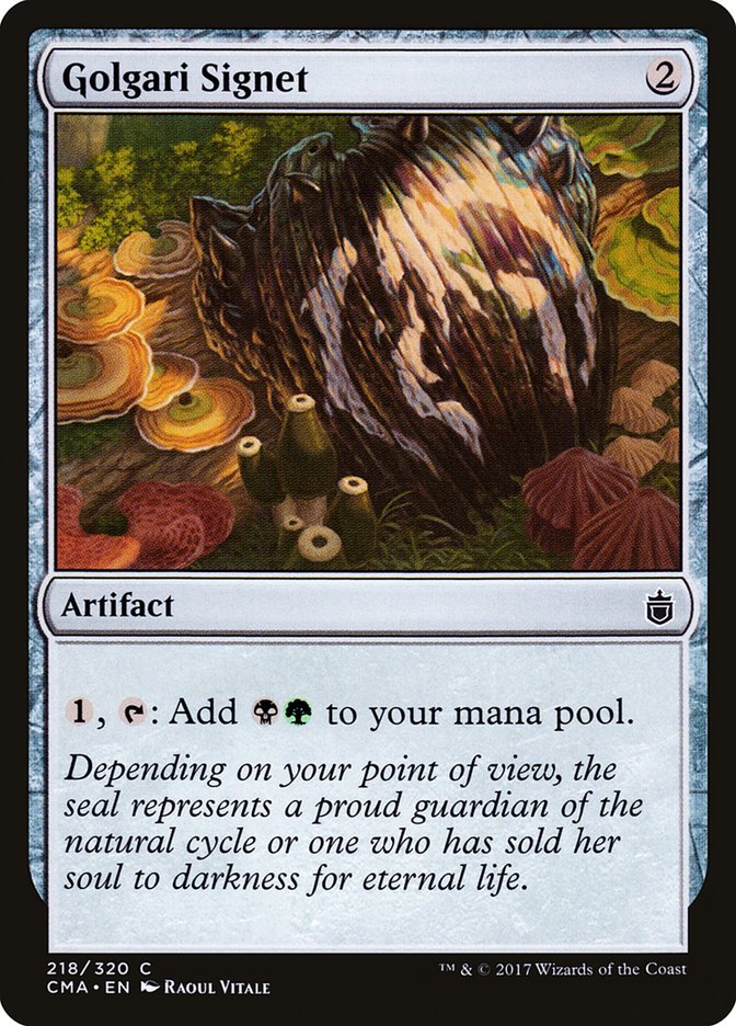 Golgari Signet: Commander Anthology