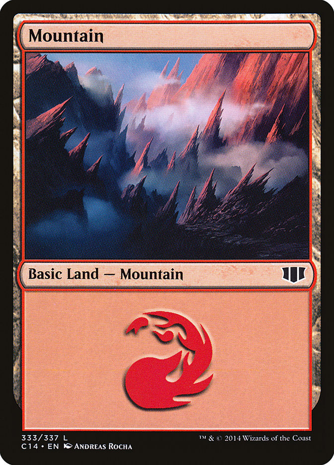Mountain (#333): Commander 2014