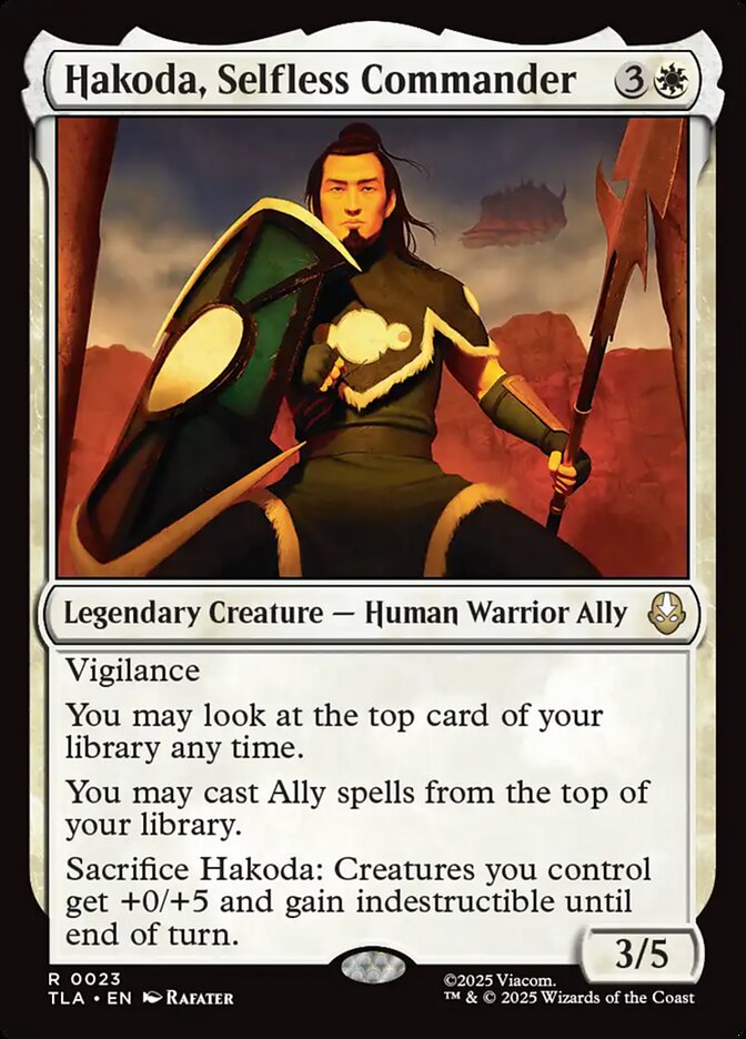 Hakoda, Selfless Commander: Avatar: The Last Airbender