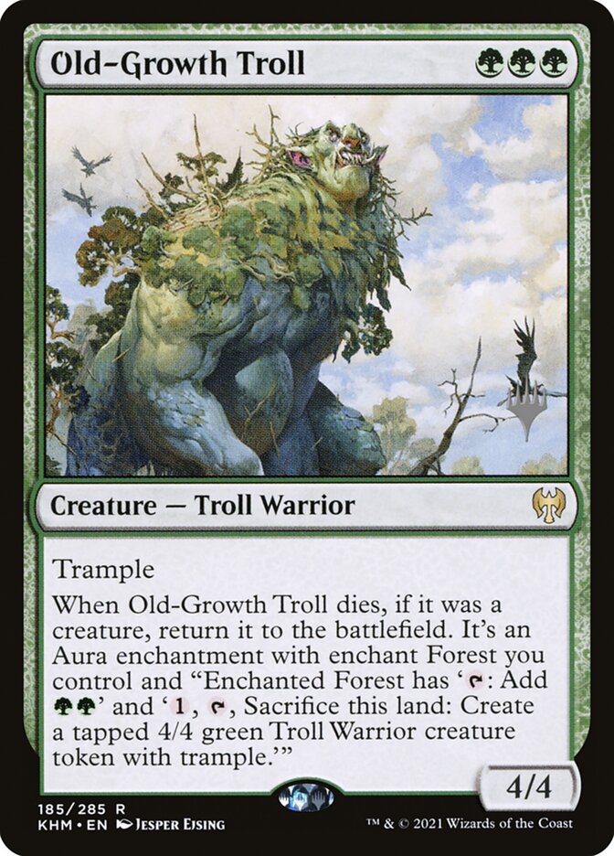 Old-Growth Troll (Promo Pack) (Kaldheim): Kaldheim Promos
