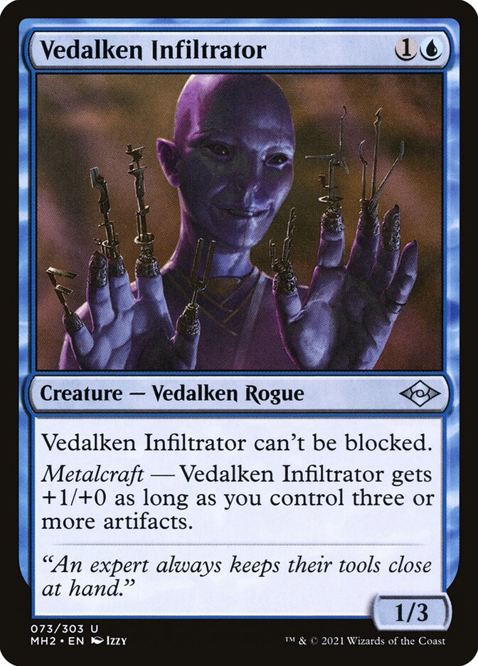 Vedalken Infiltrator: Modern Horizons 2