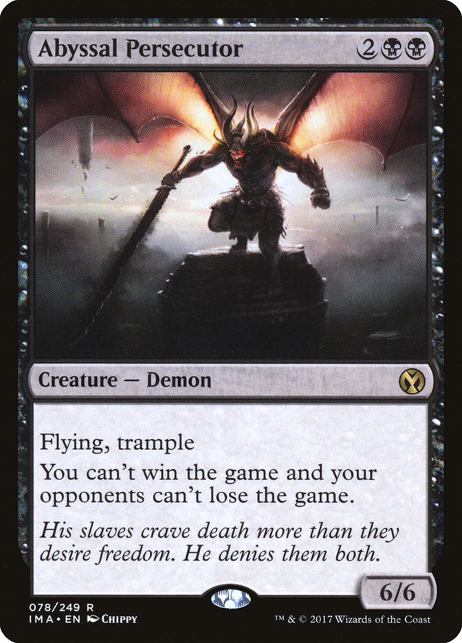 Abyssal Persecutor - (Foil): Iconic Masters