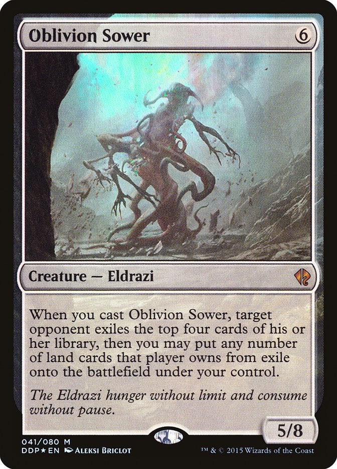 Oblivion Sower - (Foil): Duel Decks: Zendikar vs. Eldrazi