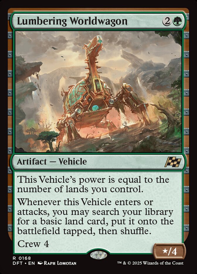 Lumbering Worldwagon: Aetherdrift