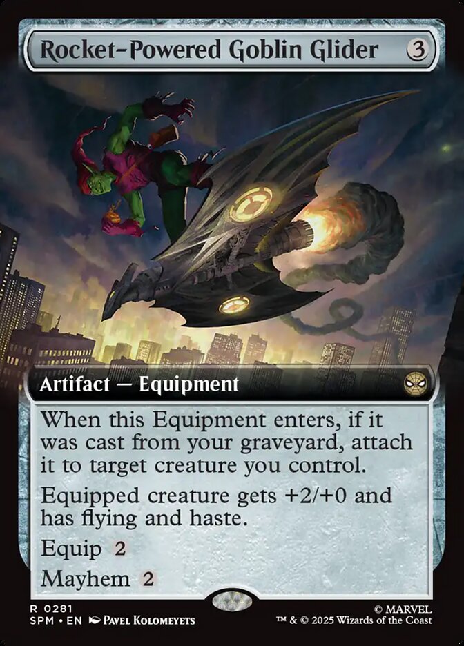Rocket-Powered Goblin Glider (Extended Art): Marvel's Spider-Man