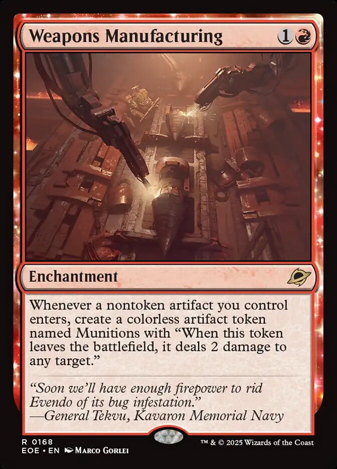 Weapons Manufacturing - (Foil): Edge of Eternities
