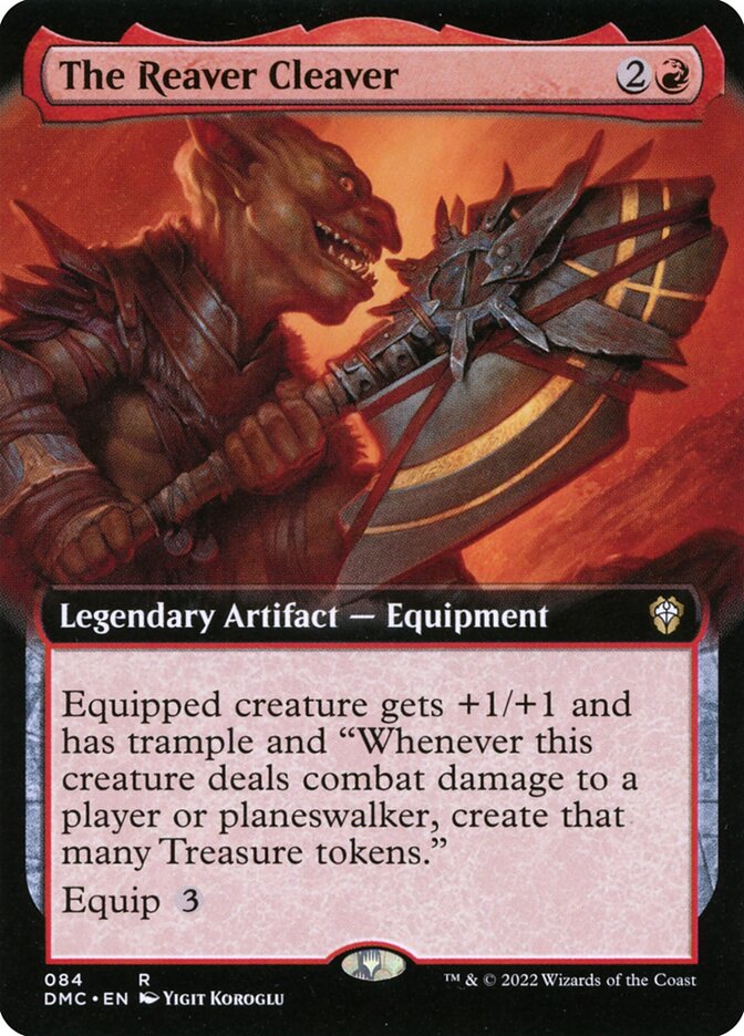 The Reaver Cleaver (Extended Art): Dominaria United Commander