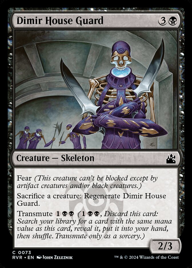 Dimir House Guard: Ravnica Remastered