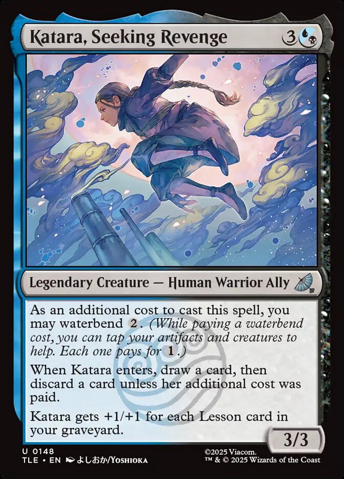 Katara, Seeking Revenge - (Foil): Avatar: The Last Airbender Eternal