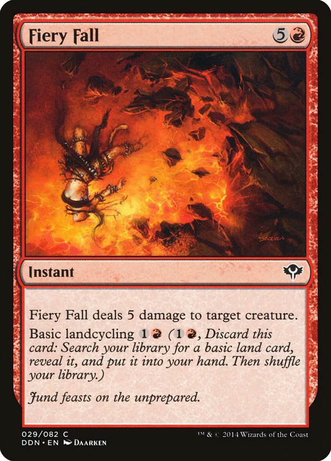 Fiery Fall: Duel Decks: Speed vs. Cunning