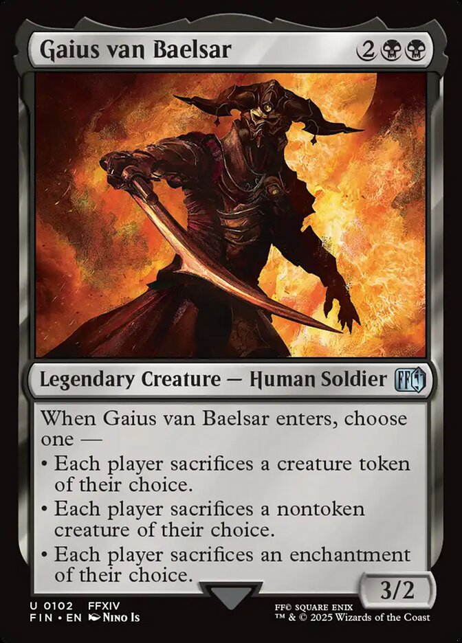 Gaius van Baelsar - (Foil): Final Fantasy