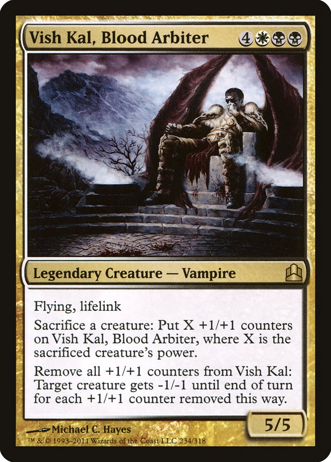 Vish Kal, Blood Arbiter: Commander 2011