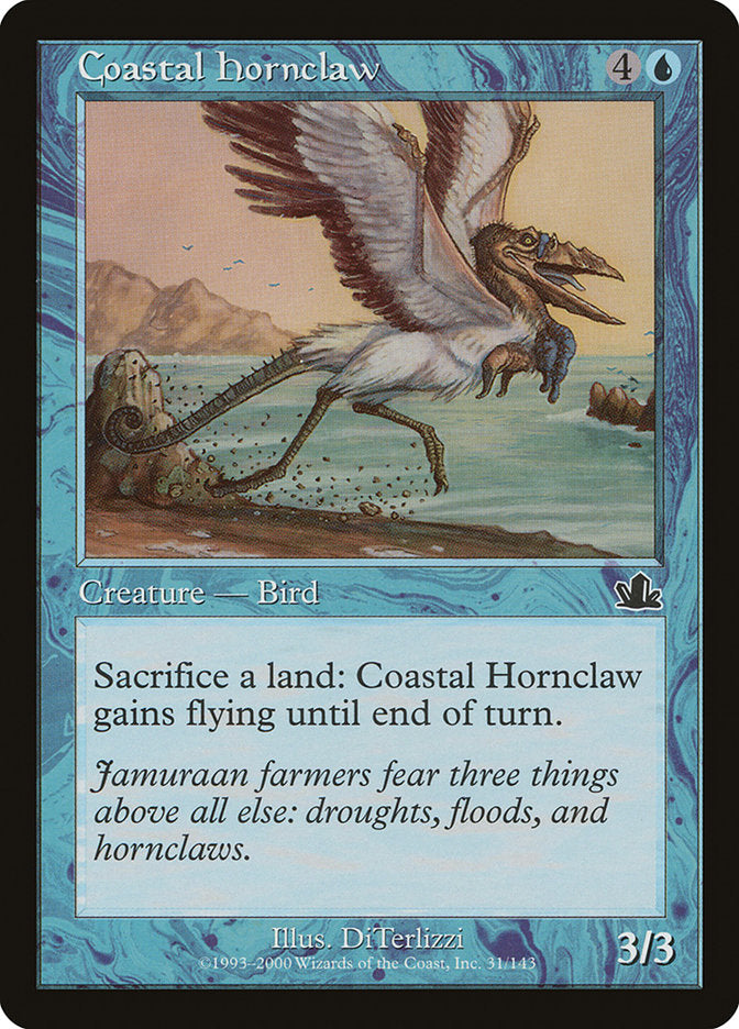 Coastal Hornclaw - (Foil): Prophecy