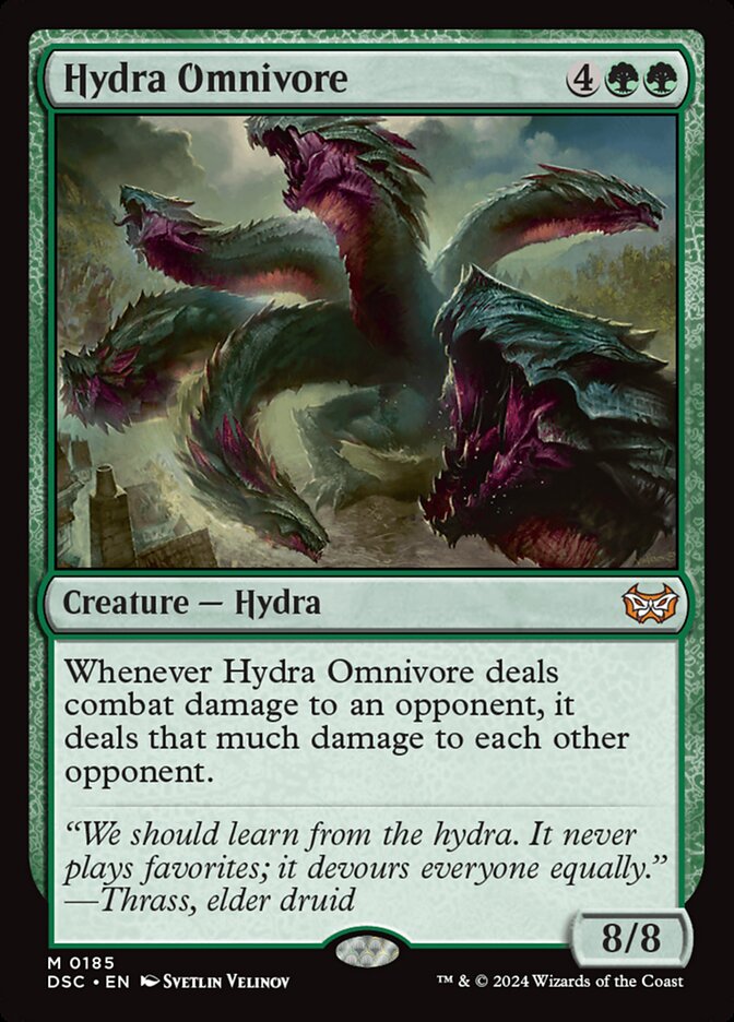 Hydra Omnivore: Duskmourn: House of Horror Commander