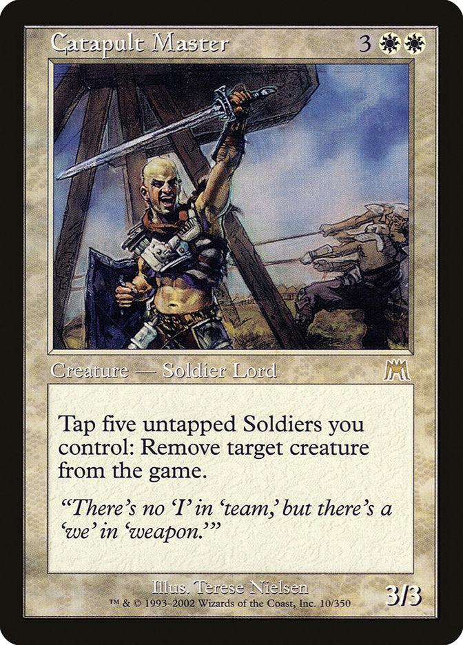 Catapult Master - (Foil): Onslaught
