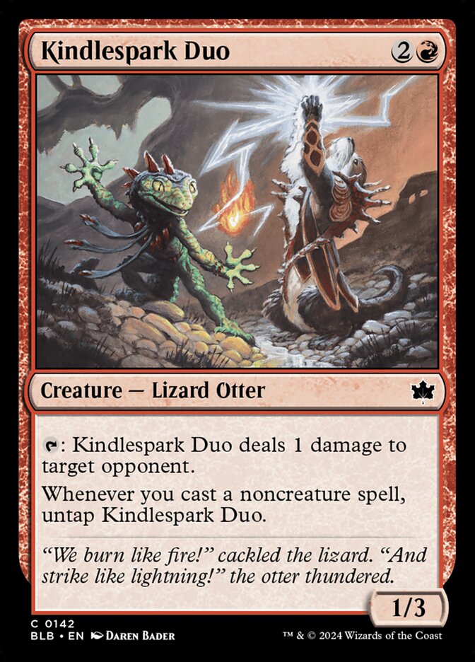 Kindlespark Duo - (Foil): Bloomburrow