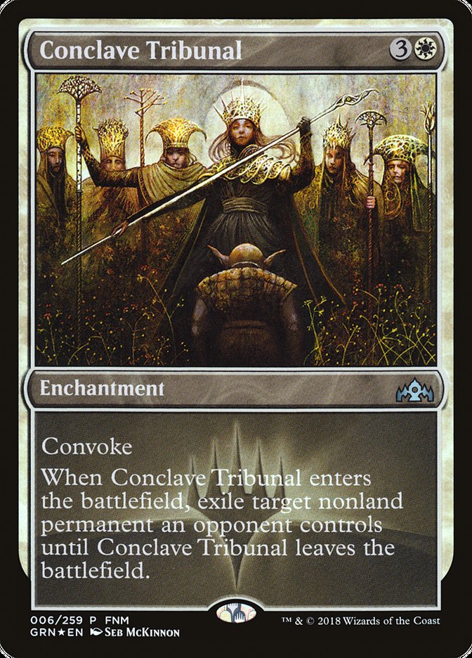 Conclave Tribunal (FNM) - (Foil): Guilds of Ravnica Promos