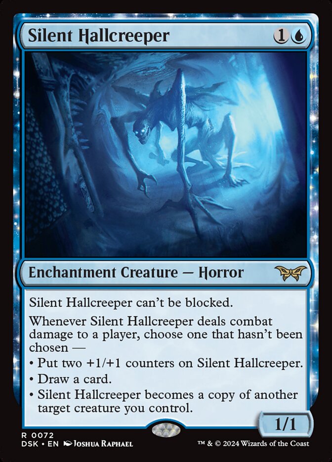 Silent Hallcreeper - (Foil): Duskmourn: House of Horror