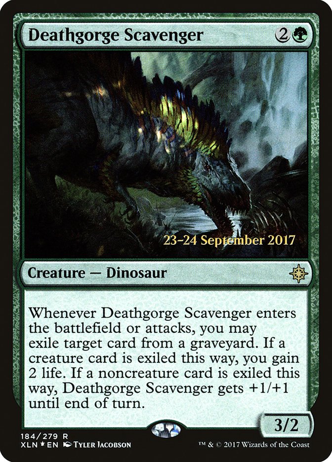 Deathgorge Scavenger (Prerelease) (Ixalan) - (Foil): Ixalan Promos