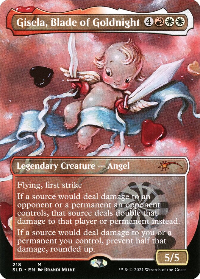 Gisela, Blade of Goldnight (Secret Lair) (Borderless) - (Foil)