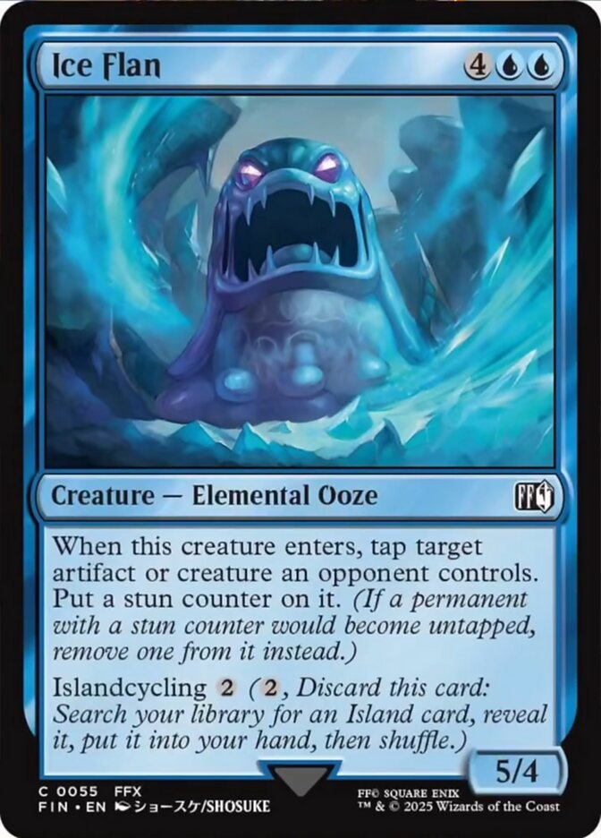 Ice Flan - (Foil): Final Fantasy