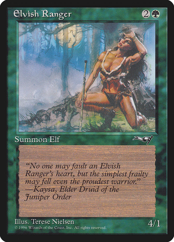 Elvish Ranger (Female): Alliances