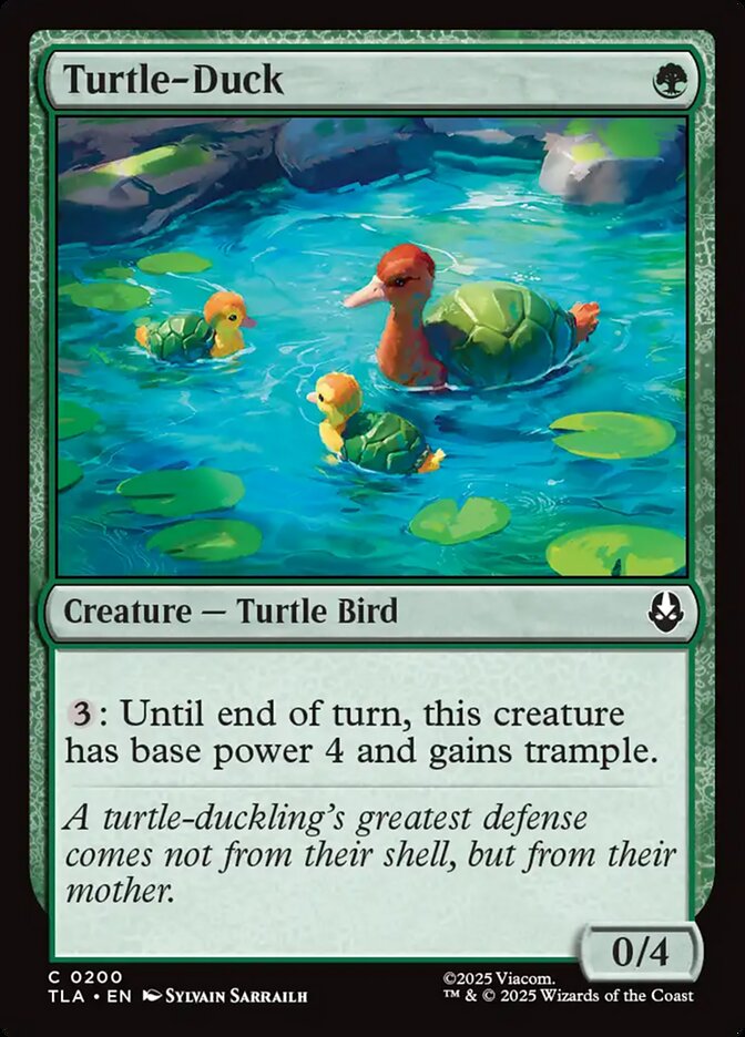Turtle-Duck - (Foil): Avatar: The Last Airbender