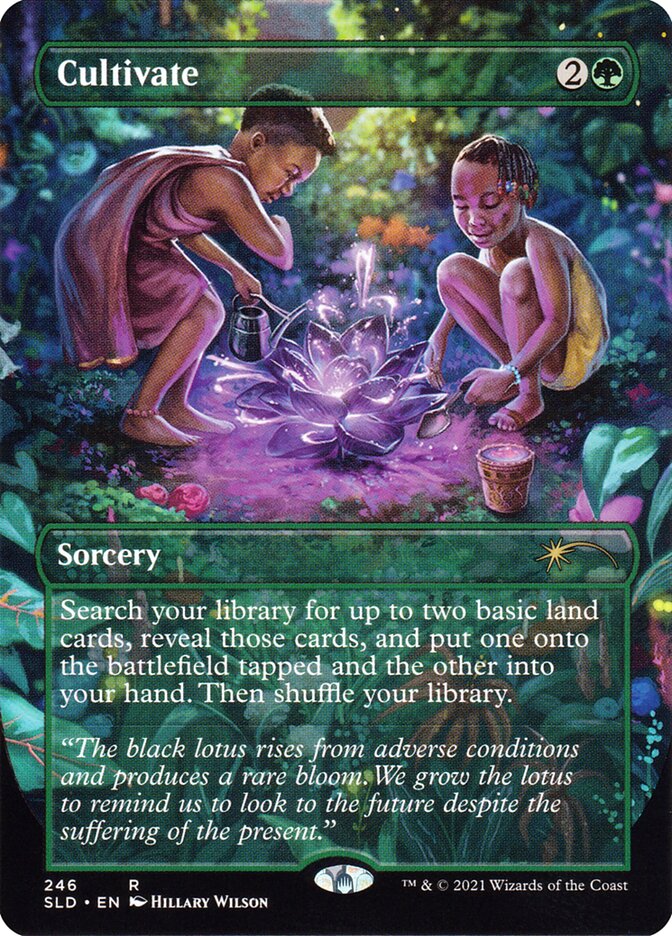 Cultivate (Secret Lair) (Borderless) - (Foil)