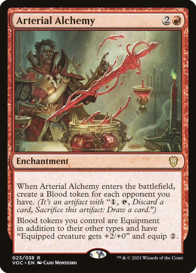 Arterial Alchemy: Crimson Vow Commander