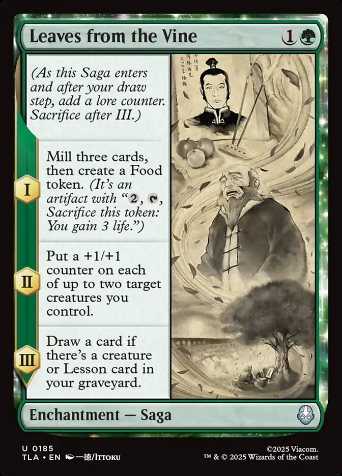 Leaves from the Vine - (Foil): Avatar: The Last Airbender