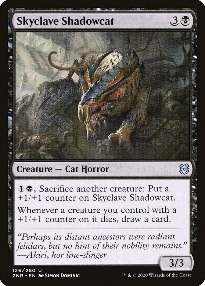 Skyclave Shadowcat: Zendikar Rising