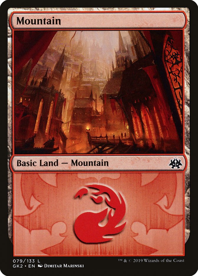 Mountain (#079) (Rakdos): RNA Guild Kit