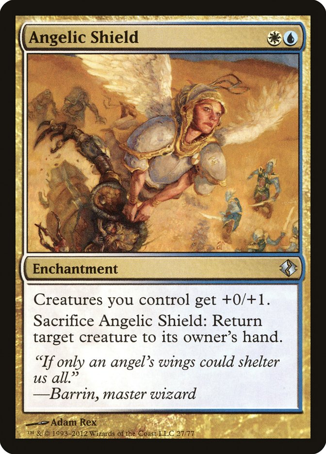 Angelic Shield: Duel Decks: Venser vs. Koth