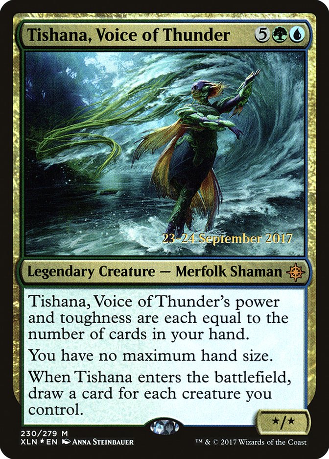 Tishana, Voice of Thunder (Prerelease) (Ixalan) - (Foil): Ixalan Promos