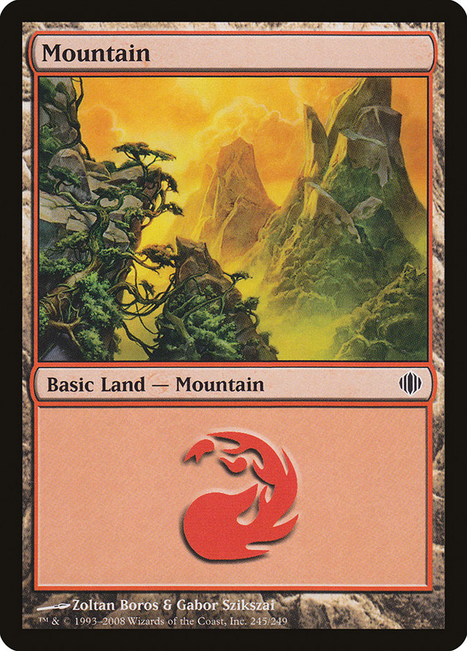 Mountain (#245): Shards of Alara