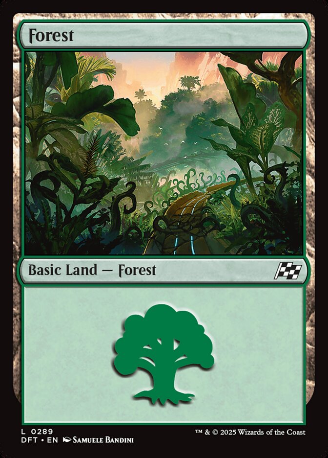 Forest (#289) - (Foil): Aetherdrift