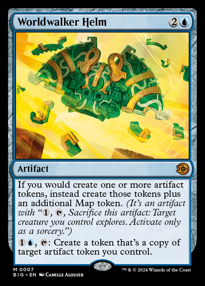 Worldwalker Helm - (Foil): The Big Score