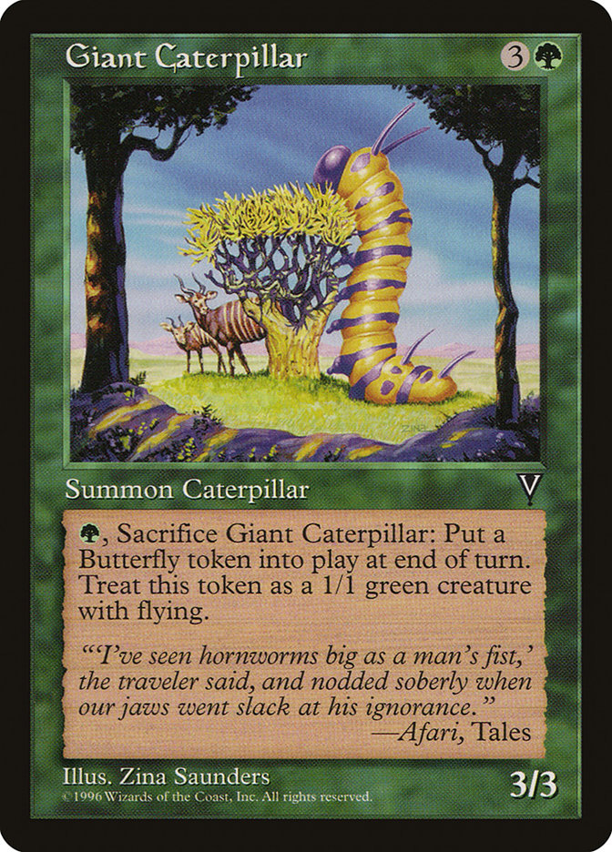 Giant Caterpillar: Visions