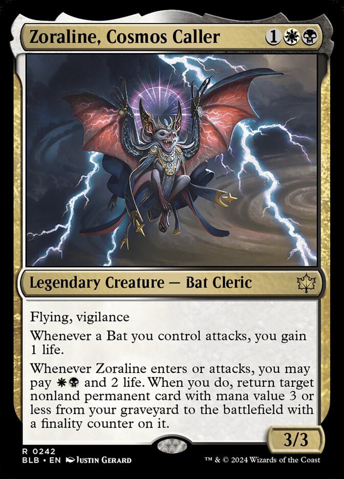 Zoraline, Cosmos Caller - (Foil): Bloomburrow