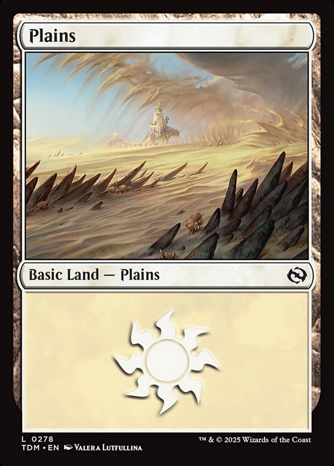 Plains (#278): Tarkir: Dragonstorm
