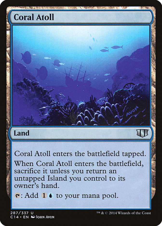 Coral Atoll: Commander 2014