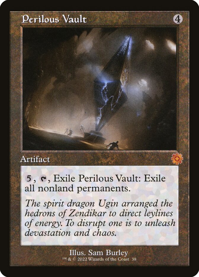 Perilous Vault (#038) (Retro Frame): The Brothers' War Retro Artifacts